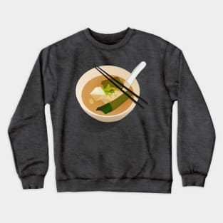 Tasty Tales: Cartoon Japanese Food Crewneck Sweatshirt